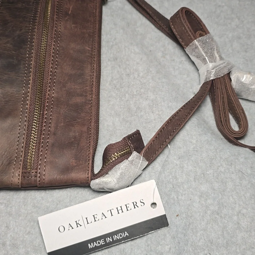 Oak Leathers Crossbody Bag NWT